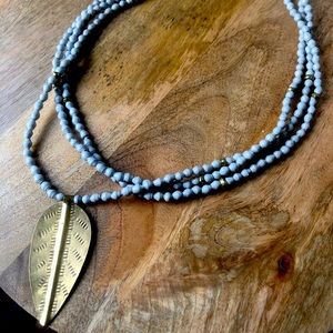 Akola brand necklace, made in Uganda